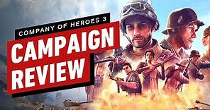 Company of Heroes 3 Review - Single-Player Campaigns