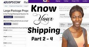 How to Estimate Shipping Costs – FedEx vs USPS – Part 2 – 4
