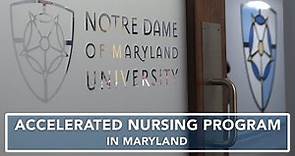 Visit NDMU’s Hybrid Accelerated Nursing Program in Maryland
