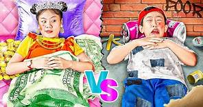 Rich Sister VS Poor Brother - Funny Stories About Baby Doll Family