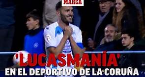 La 'Lucasmanía' se desata en el Deportivo de La Coruña I MARCA