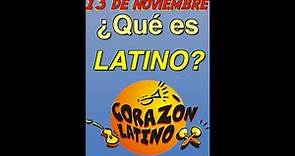 Tal día como hoy, 13 de noviembre. LATINOS, ¿existen realmente? ¿Qué es ser latino? #etimología