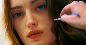 REALISTIC OIL PAINTING PORTRAIT ART FULL DEMO :: ETHER by Isabelle Richard