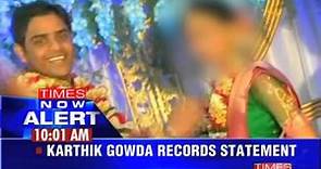 Karthik Gowda Appears Before Police