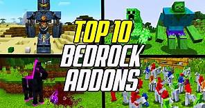 Top 10 Minecraft Bedrock Addons (Best Addon Packs: Windows 10/PE Edition)