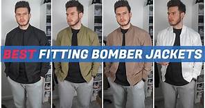 BEST FITTING Bomber Jackets For Men 2021 | Menswear Essentials