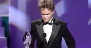 Neil Patrick Harris wins People Choice Awards 1990