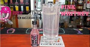 Pink Whitney by NEW AMSTERDAM VODKA Review! Celebrity Vodka Review