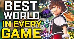 The Best World in Every Kingdom Hearts Game