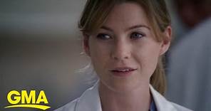 Exclusive look at Meredith Grey's exit on 'Grey's Anatomy' l GMA