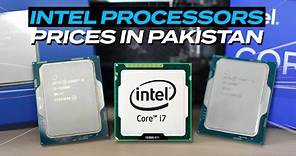 Latest Prices Of Intel Core Series Processors | Processors Prices In Pakistan | 2024