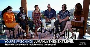 ‘Jumanji: The Next Level’ cast discusses sequel