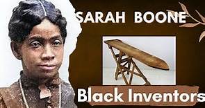 Sarah Marshall Boone Inventor of the Ironing Board