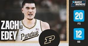 Zach Edey remains unstoppable in Purdue's Final Four win