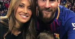 Argentina player Lionel Messi with his wife Antonela Roccuzzo Leo Messi