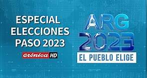 Especial elecciones PASO 2023 - Crónica HD en VIVO