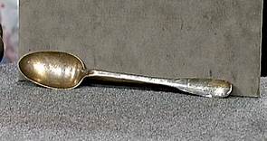 Silver-Plated Commemorative Spoon