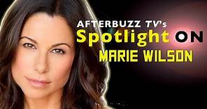 Marie Wilson Interview | AfterBuzz TV's Spotlight On