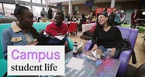 Life on campus at the University of Leicester