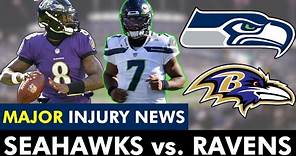 Seahawks vs. Baltimore Ravens: Injury Report, Top Matchups, Players To Watch & NFL Week 9 Preview