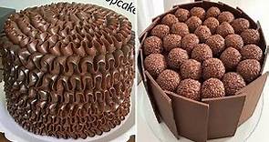 Best Birthday Chocolate Cake Decorating Tutorial | Easy Chocolate Cake Recipes | So Yummy Cake