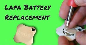 How to Replace Lapa Key Finder Battery