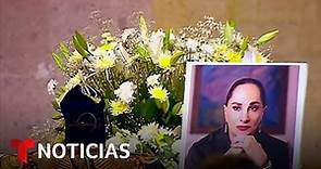 Dan el último adiós a la actriz Susana Dosamantes con música de mariachi | Noticias Telemundo