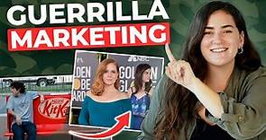 Guerrilla Marketing Explained | 6 Examples of Creative Campaigns