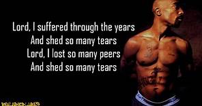 2Pac - So Many Tears (Lyrics)