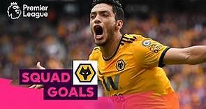 Astounding Wolverhampton Wanderers Goals | Jimenez, Neves, Moutinho | Squad Goals