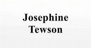 Josephine Tewson