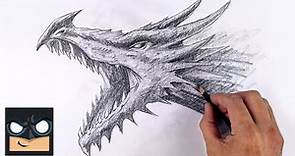 How To Draw a Dragon | YouTube Studio Sketch Tutorial