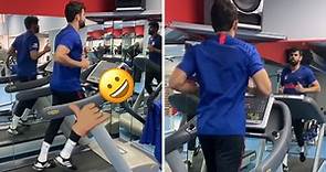 Diego Costa ya hace carrera en el gimnasio del Cerro