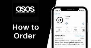 How To Order From ASOS | Place Order ASOS
