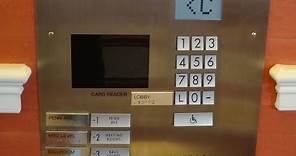 Schindler Miconic 10 Traction elevators @ JW Marriott Washington DC (destination Dispatch)