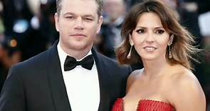 Matt Damon et sa femme luciana Barroso #star #films Les stars du cinemas | Les stars du cinemas
