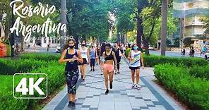 4k Rosario Argentina verano 2021 (Boulevard Oroño Walking Tour)
