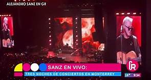 Alejandro Sanz de conciertos en Monterrey