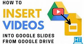 How to insert videos in Google Slides from Google Drive
