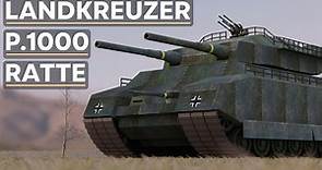The P.1000 Ratte - Germany's Colossal Mega Tank
