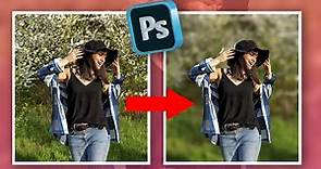 Photoshop Tutorial 📸 Cómo desenfocar fondo en Photoshop (Modo Fácil)