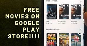 How To Get Free Movies On Google Play Store?