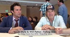 Comic Con 2014 Falling Skies Interview - Noah Wyle & Will Patton Part 1