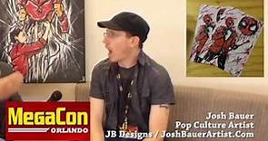 Josh Bauer (Artist - JB Designs) on the Hangin With Web Show