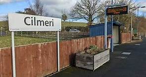 Cilmeri Station. Wales.
