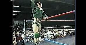 Bob Backlund vs Johnny Rodz Championship Wrestling June 19th, 1982