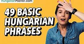 49 Basic Hungarian Phrases for ALL Situations to Start as a Beginner