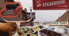 The Oldest Steakhouse in Fort Worth Stockyards | Riscky's Steakhouse | Ft Worth Stockyards Full Tour