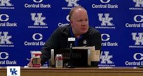 Live Now: Coach Stoops - Pre-Louisville Press Conference presented by UKHealthCare
