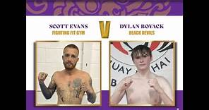 Scott Evans v Dylan Boyack